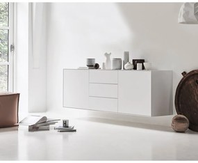 Fehér alacsony komód 180x59 cm Edge by Hammel - Hammel Furniture