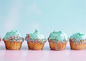 Cupcakes képe (70x50 cm)