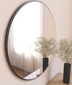 Ozze tükör, fekete, 60 cm