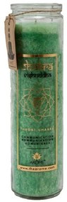 Arome Chakra Kommunikáció magas illatgyertya, éjféli kert illat, 320 g