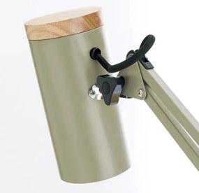 Orion - GILI csipeszes asztali lámpa 1xE27/40W/230V zöld