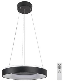 Rabalux Rabalux 72001 - CEILO LED/38W/230V fekete dimmelhető függeszték távirányítóval RL72001