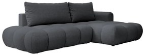 Sarokkanapé Ombre (J) (fekete + fekete). 1099478