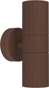 Eglo 902041 - Kültéri fali lámpa TOMELLOSO 2xGU10/28W/230V IP44 barna