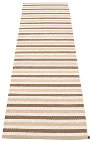 Bézs kültéri-beltéri futószőnyeg 70x240 cm Teo Brown – Pappelina