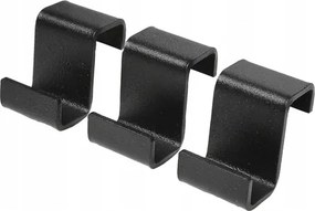 Akasztók fürdőszobai radiátor akasztók Fekete