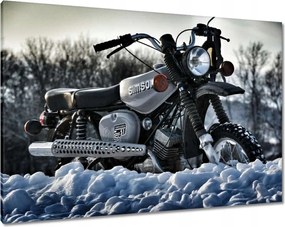 Képek 100x70 Simson S51 Enduro télen