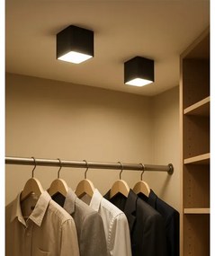 LED spotlámpa LED/5W/230V 3000/4000/6400K 7,5x7,5 cm fekete