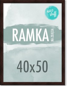 Képkeret 40x50 Képkeret 50x40 sötétbarna Wenge barna