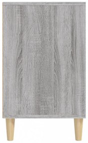 vidaXL szürke sonoma színű szerelt fa cipősszekrény 102x36x60 cm