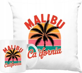 Bögre szett párna malibu kalifornia strand nyár chill 7 Ötlet Ajándék