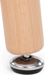 AKCIÓ Fehér étkezőasztal BERGEN 120x80 cm II. osztály