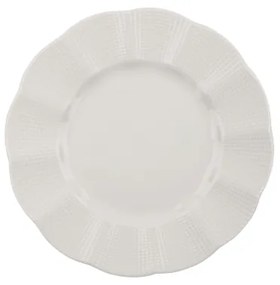 24 részes fehér porcelán étkészlet