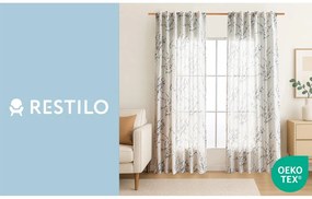 Krémszínű függöny 135x250 cm Ramita – Restilo