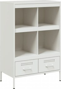 vidaXL fehér acél magasszekrény 68 x 39 x 101,5 cm
