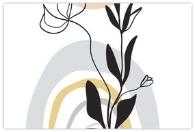 Kép - Virágok vázában N⁰1 (90x60 cm)