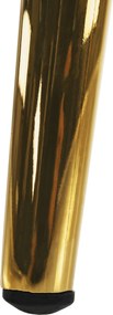 Étkezőszék, smaragd/gold króm-arany, PERLIA