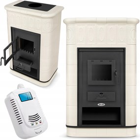 Kályha kandalló kályha kecske cserépkályha kerámia 9KW 120mm 90-100m2 Tanúsítványok