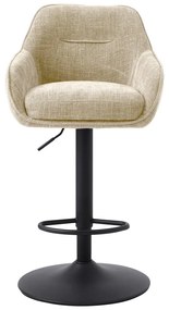 Krémszínű bárszék szett 2 db-os (ülésmagasság 69 cm) Avola – Unique Furniture