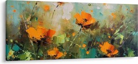 Kép - Virágok (120x50 cm)