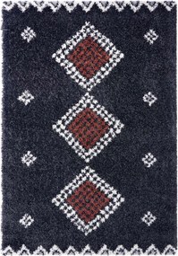 Grafit Shaggy szőnyeg Mint Rugs Cassia 200x290cm