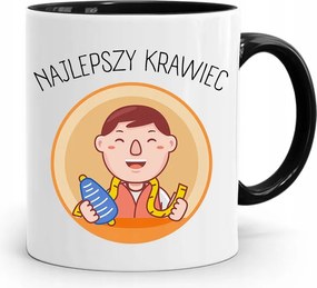 Bögre Fekete Varrónő Legjobb Szabó nyomott mintával