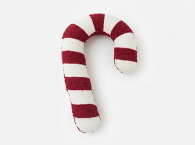 Díszpárna CHRISTMAS CANDY 26x40 cm, piros-fehér
