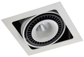 Italux ALESSO GL7116-1/18W WH+BL BeĂ©pĂthetĆ spotlĂĄmpa 1x18W/LED 1340LM IP20