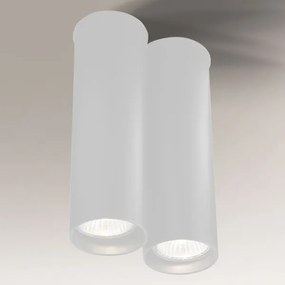 Shilo 7012 - Spotlámpa ARIDA 2xGU10/15W/230V fehér