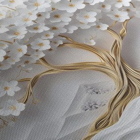Kép – 3D elegáns életfa virágokkal (150x105 cm)