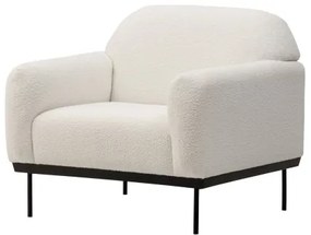 Fehér relaxációs fotel ANDERSON