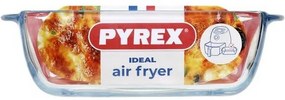 Pyrex négyzet alakú sütőtál Air Fryer 1 l, 20 x 17 x 6 cm, 1 l