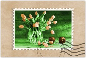 Poszter 90x60 Zöld, wenge