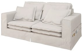 Krémszínű kanapé 196 cm Nora – Ropez