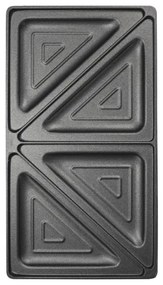 Concept SV3054 - Szendvics készítő 3in1 700W/230V fekete