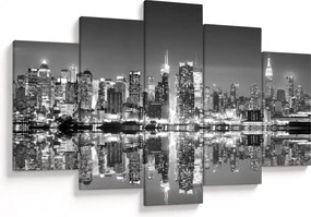Kép - New York, fekete-fehér (150x105 cm)