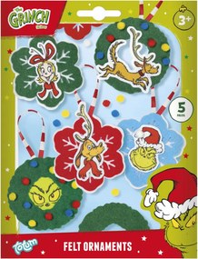 A Grincs Dr Seuss karácsonyfa dísz 5 db-os