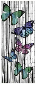 Bambusz függöny ajtóra 200x90 cm Butterflies - Maximex