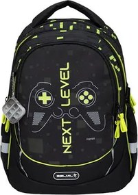 Iskolatáska, cipzáras, BELMIL Leisure Plus Neon Play, neon kontroller (BL3388731F)