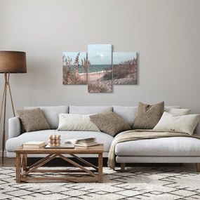 Kép - Rózsaszín strand (90x60 cm)