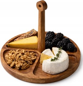 Smukee Bambusz deszka snackek tálalásához 22 x 20 cm 918