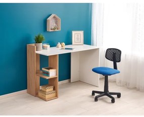COZYRA íróasztal, tölgy/fehér
