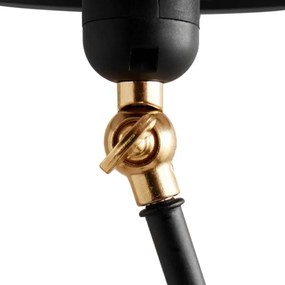 Állólámpa AYD 1xE27/40W/230V fekete