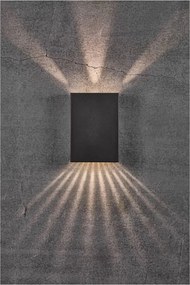 Nordlux modern kültéri fali lámpa fold 15 fekete nor2019051003 IP54