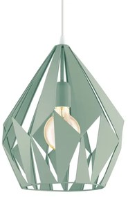 EGLO 49026 - Csillár zsinóron CARLTON-P 1xE27/60W/230V