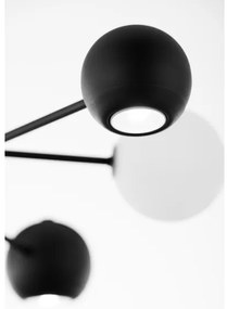 Jupiter 1997 - Csillár rúdon MOKA 3xGU10/10W/230V + 3xG9/10W/230V fekete/fehér