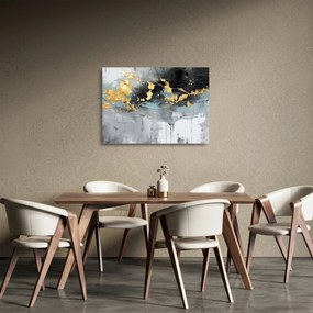 Üveg kép - Absztrakció (70x50 cm)