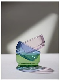 Kék üveg tálka szett 2 db-os 500 ml Torino – Lyngby Glas