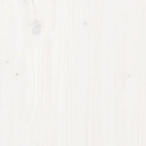 fehér tömör fenyőfa emeletes ágy 90 x 200 cm