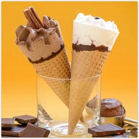Poszterek 140x140 Choco csokoládé fagylalt